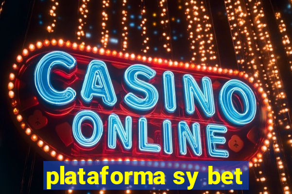 plataforma sy bet